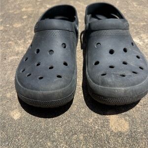 CROCS Black Sandals with Signature Comfort